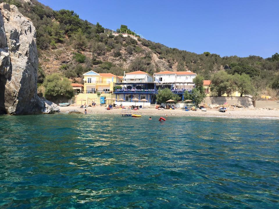 Psaros Melinta Hotel Plomari Exterior photo