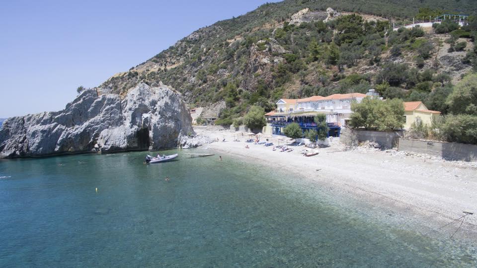 Psaros Melinta Hotel Plomari Exterior photo